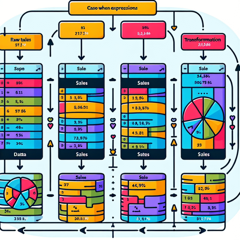 SQL Pivot Tables with CASE WHEN Logic – Art of Coding
