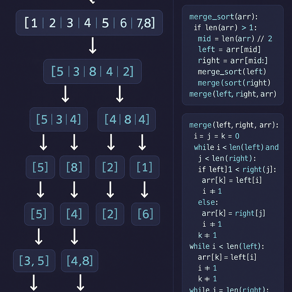 Mastering Merge Sort: A Deep Dive into Efficient Sorting in Python