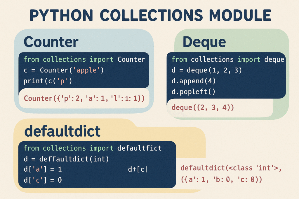 Mastering Python’s `collections` Module for Real-World Data Challenges